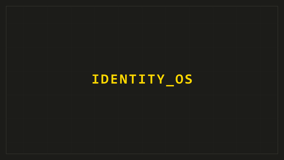 Identity-os — placeholder