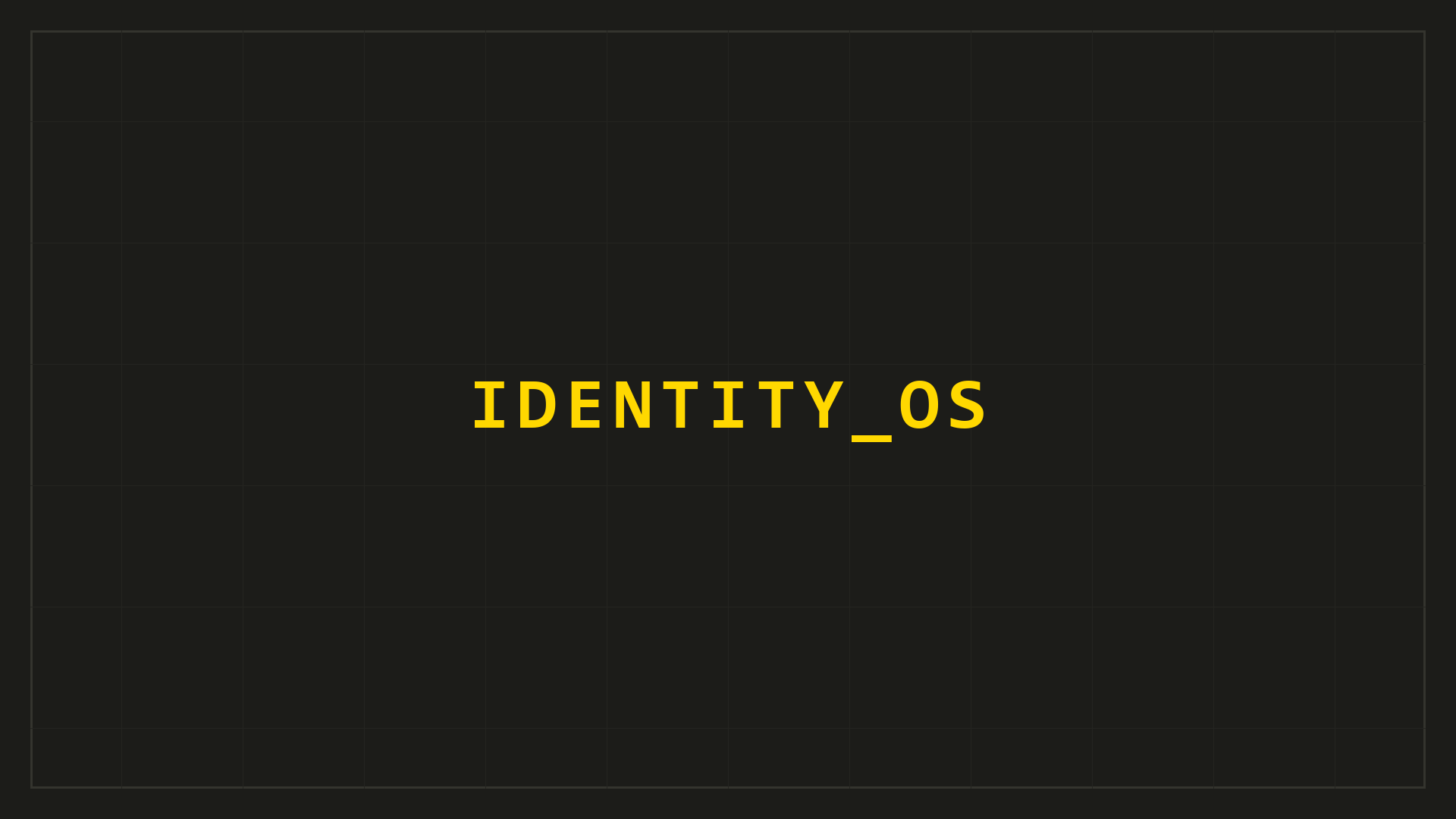 Identity-os — placeholder